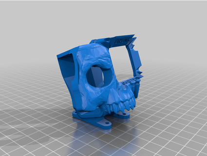 rotor riot cl1 gp8 skull mount propbenderfpv 3d print model - Mito3D
