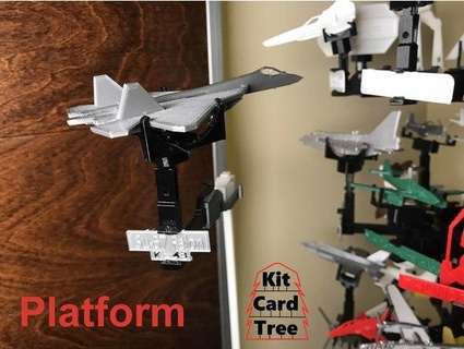 kit card tree platform su-57 felon kirizaya 43 alwaystinkering  3d print model - Mito3D