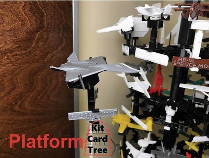kit card tree platform yf-23 black widow ii kirizaya 43 alwaystinkering 3d print model - Mito3D