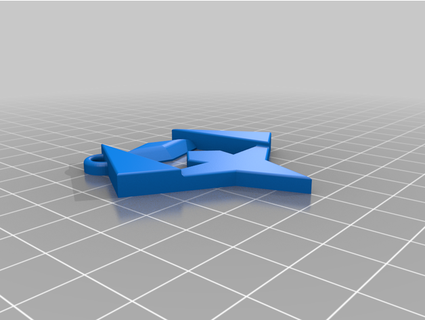 vox machina pique símbolo Crisaor 3d print model - Mito3D