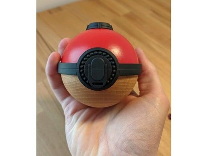Hisuian pokebola establecido madera pelota fdm + Sla partes roca cereza 3d print model - Mito3D