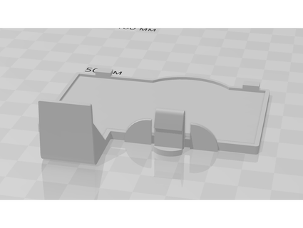 gamecube cover hi speed port scratches 3d print model - Mito3D
