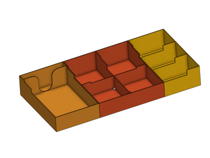 andor mágico héroes caja organizador joshey40 3d print model - Mito3D