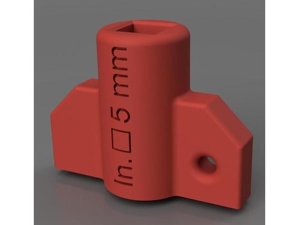 Maïevski clé radiateur saigner ciel Aigle 3d print model - Mito3D