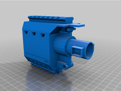 nerf Rayven voll Fass Bierbärgrizzly 3d print model - Mito3D