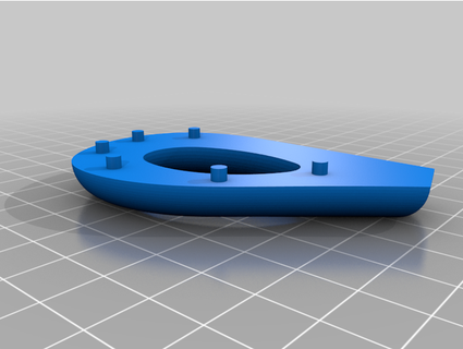 scissors handle pinux 3d print model - Mito3D