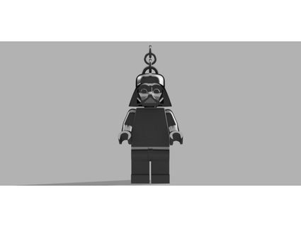 Lego darth Vader chaveiro minas ryland 3d print model - Mito3D