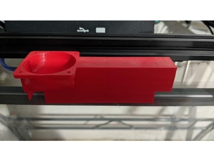 stepstick cooling duct skr v1x - remix jeandread 3d print model - Mito3D