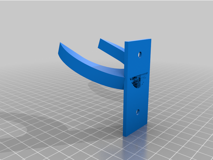 milwaukee rotary tool wall mount mleinart 3d print model - Mito3D