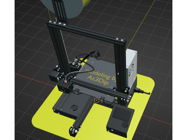 ender 3 mixeur az3dip 3D print model - Mito3D