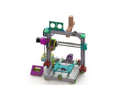 3dls asse mgn12 rotaia kit morganla 3d print model - Mito3D