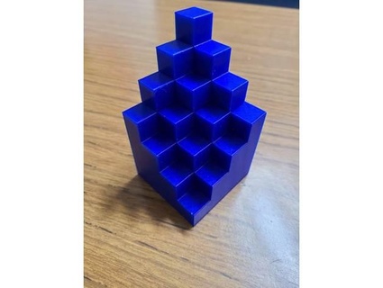optique illusion cube stanhubrio 3d print model - Mito3D