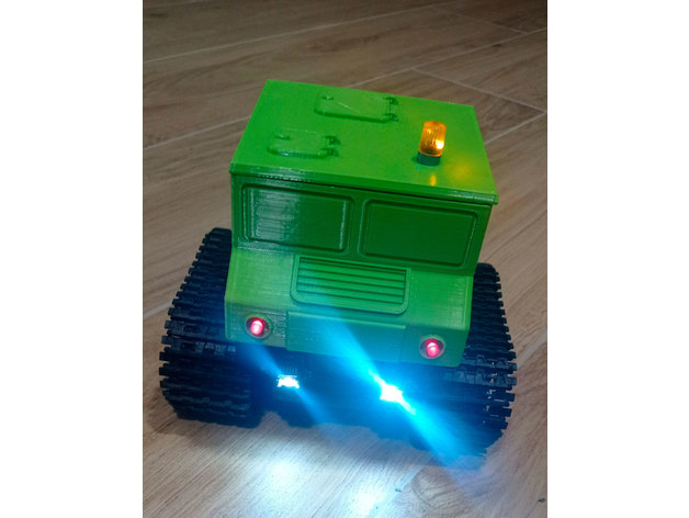 bv 206 ilham izlenen araç elzheimer 3D print model - Mito3D