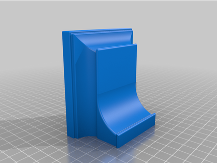 square shelf leroylll 3d print model - Mito3D