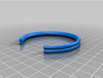 heart bracelet outdoorcammaster1 3d print model - Mito3D