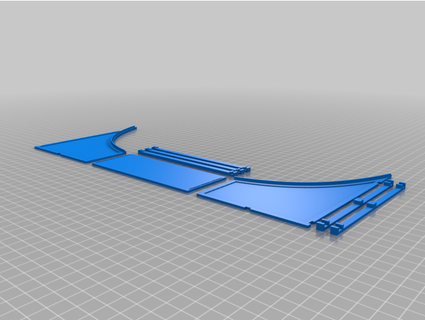 technologie plate forme rampe sethall dat 3d print model - Mito3D