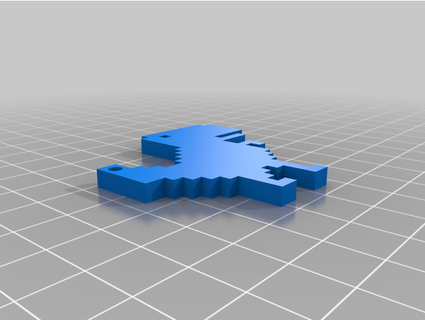 Google dinosauro juanko ec 3d print model - Mito3D