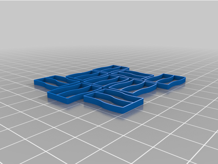 ukraine flag 4 moahit 3d print model - Mito3D