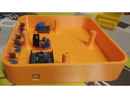 Base gießen l' Elektronik diff Zelte Projekte Digicode 3d print model - Mito3D