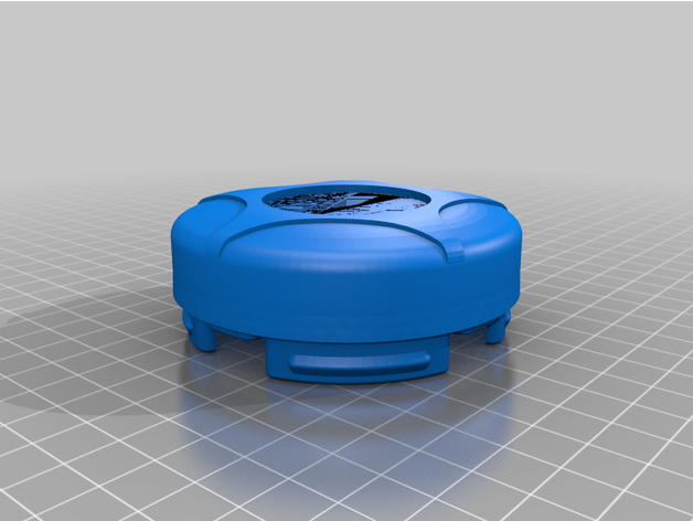 vado tránsito ronal rueda cubo gorra 3D print model - Mito3D