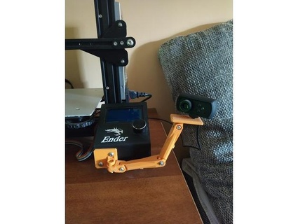 camera arm - standard tripod mount- right side jedimaster93 3d print model - Mito3D