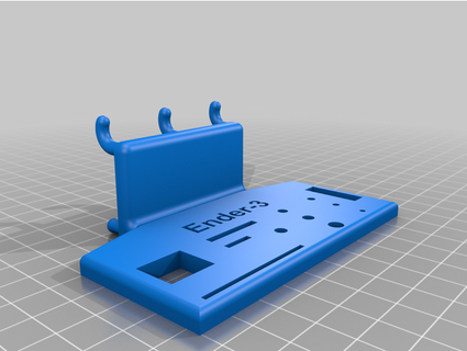 çivi yazı tahtası ender caddy yeniden düzenleme kural 3d print model - Mito3D