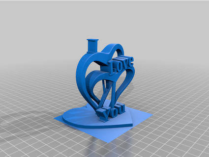 love hearts v2 need4 3d print model - Mito3D