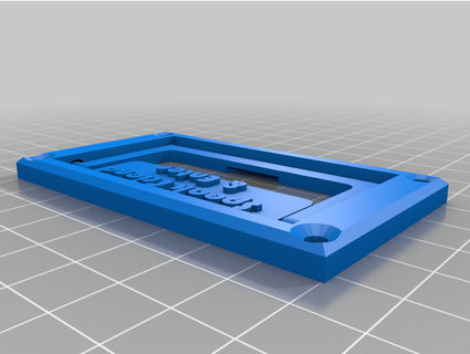 bifold door handle kaloth 3d print model - Mito3D