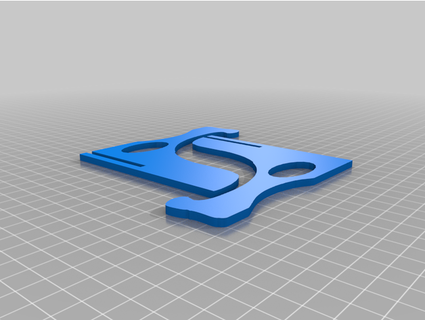 suporte prato plate easle 2 diogomon 3d print model - Mito3D