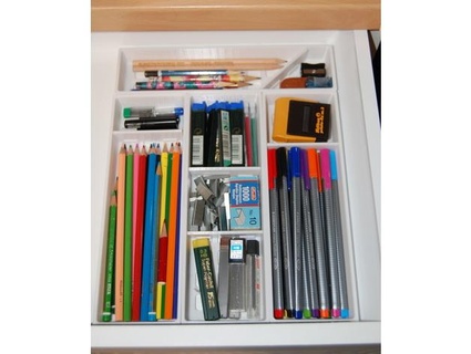 desk & drawer tray organizer customizable dividers julia68 3d print model - Mito3D