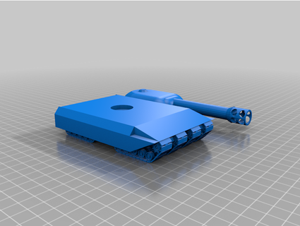 object 555 super heavy tank sonn0853 3d print model - Mito3D