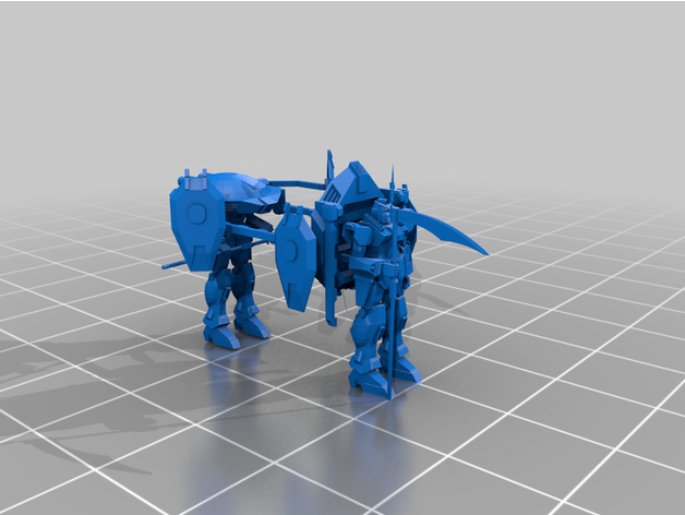 yasak gundam usagi3 3D print model - Mito3D
