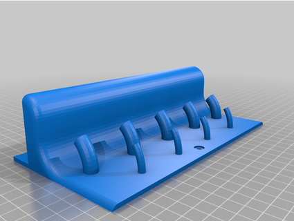 super clé titulaire soutien étagère pendaison Llaves con plateau néodecker 3d print model - Mito3D
