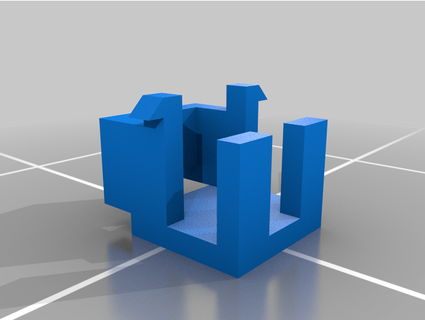 bachmann accoppiatore alloggi magicguitarist 3d print model - Mito3D