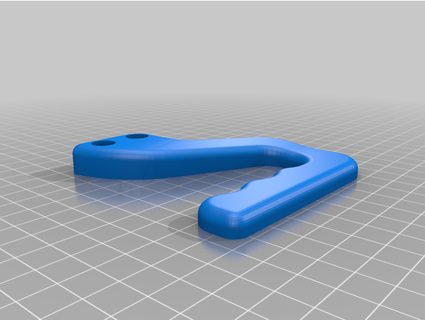 ender 3 pro bed handle townieau 3d print model - Mito3D