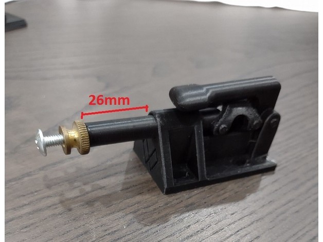 push pull toggle clamp wild03  3D print model - Mito3D