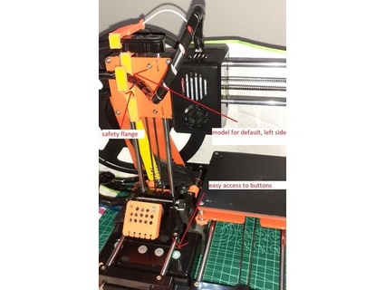 cable support easythreed x1 cyrenoc 3d print model - Mito3D