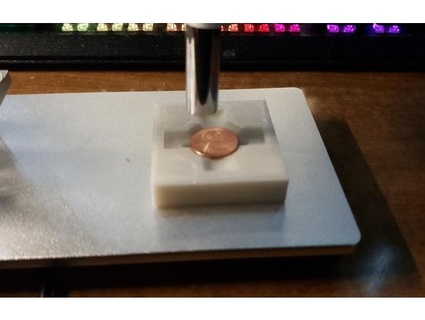 us madeni para examiner holder kaymak USB mikroskop bağırmak 3d print model - Mito3D