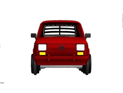 Fiat 126 elektrisch Fahrzeug Projekt Hobbymensch 3d print model - Mito3D