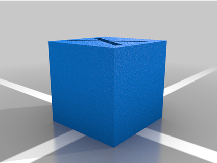 1 inch calibration cube pandaspencer 3d print model - Mito3D