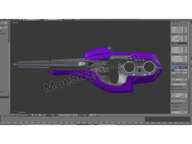 halo 3 - type 51 carbine moesizzlac  3D print model - Mito3D