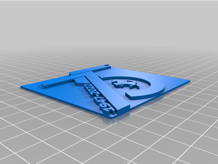 ferrari keychain logo 2022 remake motorsport360 3d print model - Mito3D