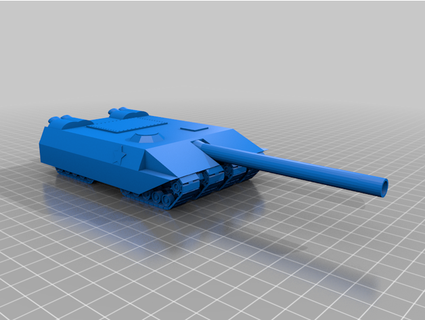 object 550 tank hunter sonn0853 3d print model - Mito3D