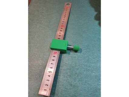 depth stop steel ruler mrmrowa 3d print model - Mito3D