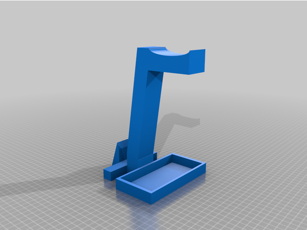 caderno fones ouvido suporte computador fone lk3d 3D print model - Mito3D