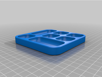 manyetik vidalamak tepsi vyviora 3d print model - Mito3D