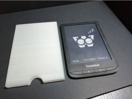 pocketbook touch lux 5 case pixeledi 3d print model - Mito3D