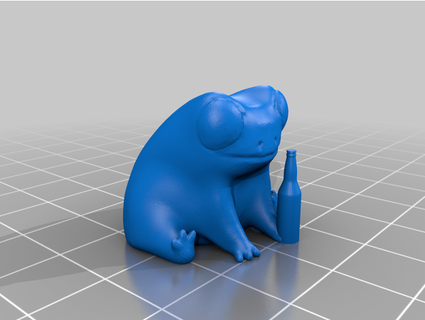 fred he's alcoholic thom345 3d print model - Mito3D