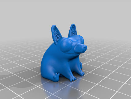 Fred corgy thom345 3d print model - Mito3D