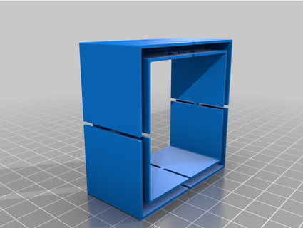 corner reinforcement corrugated cardboard box stacked edward8e 3d print model - Mito3D